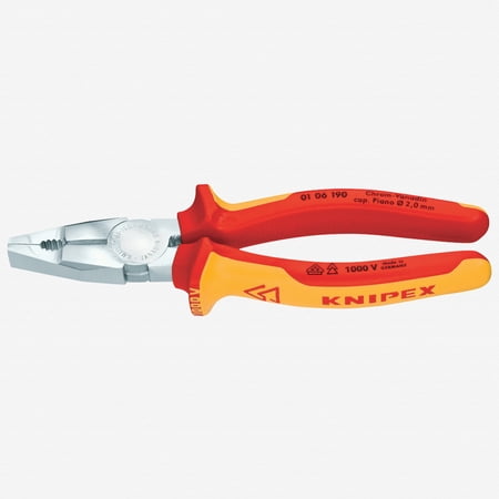 UPC: 0843221003593 | Knipex 6.25  Combination Pliers – Insulated