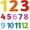Bright, variant on 12 PCS Large Math Poster from 1 to 12 Numbers Multiplication Table Poster for Elementary School Kid Family Classroom Educational Supplies.(Circle)