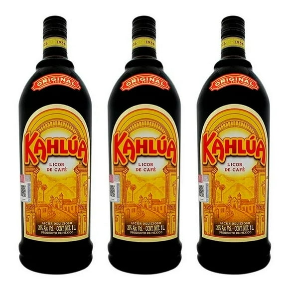 Pack De 3 Licor Kahlua 1Lt