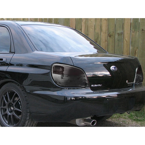 Rvinyl Tail Light Tint Covers Compatible with Subaru Impreza 2006-2007 (Sedan) - Matte Smoke