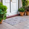 thumbnail image 6 of Addison Rugs Chantille Indoor/Outdoor Traditional Floral Lavender Washable Rectangle Rug, 1'8" x 2'6", 6 of 6
