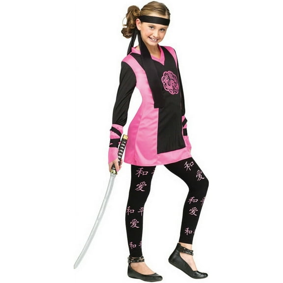 Funworld Dragon Ninja Girl Child Costume Md 8-10 Female