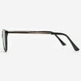 thumbnail image 3 of Sunglasses with Readers for Women - Reader Sunglasses - Cat Eye Reading Sun Glasses with Built In Full Readers - Verona by VITENZI in Black 2.00, 3 of 10