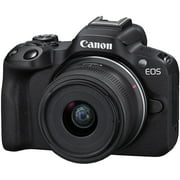 Canon EOS R50 Mirrorless Camera with RF-S 18-45mm f/4.5-6.3 IS STM And 420-800mm f/8 Manual Super HD Telephoto Lens + 64GB Memory + Extra Battery + More (21pc Bundle) (International Version)