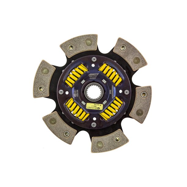 ACT 90-20 Nissan 300ZX, 350Z, 370Z 6 Pad Sprung Race Disc for LS Engine/Flywheel w/Nissan 350Z Trans/Input Shaft main image 1