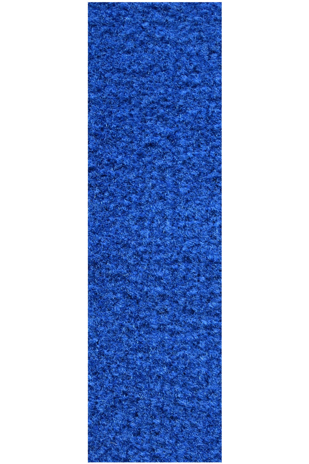 Commercial Indoor/Outdoor Blue Custom Size Runner 3' x 34' - Area Rug with Rubber Marine Backing for Patio, Porch, Deck, Boat, Basement or Garage with Premium Bound Polyester Edges - image 1 of 1