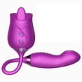 thumbnail image 2 of Rose Sex Toys Vibrador Consolador - 3 en 1 Juguetes para Adultos Estimulador Sexual para Mujeres con 9 Lamiendo la Lengua y Consolador Vibrador Vibradores de Punto G, Juegos de Juguetes Sexuales Anale, 2 of 4