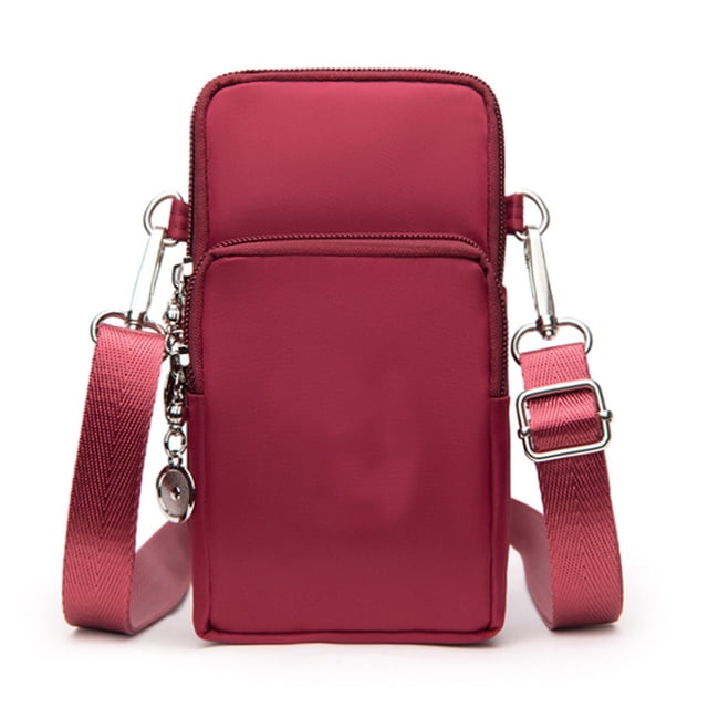 Pequeña cartera cruzada para teléfono, mini cartera cruzada para mujer, bolso de hombro para teléfono celular, mini cartera con correa para el hombro, licor