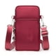 thumbnail image 1 of Bolsa tipo billetera con brazalete y monedero con cremallera cruzada para teléfono celular Rojo Verde Cocina, Decoración y Otros, 1 of 5