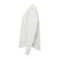 thumbnail image 2 of LAT Ladies Weekend Tunic Fleece | Women's Long Sleeve Sweatshirt, Natural Heather, XX-Large, 2 of 3