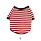 thumbnail image 3 of Chaleco para cachorros Methold cuello redondo sudadera Ropa para mascotas Rojo L, 3 of 6