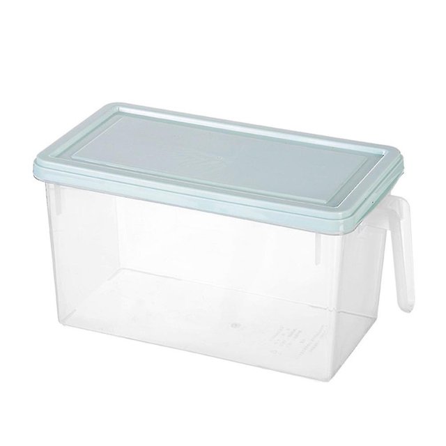 Cajón rectangular tipo refrigerador caja de almacenamiento plástico crujiente cocina contenedor de alimentos Feliz Sencillez