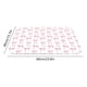 thumbnail image 3 of Alfombra de San Valentín | Moqueta antideslizante rosa mullida antideslizante • Poliéster suave de 40x60cm • Felpudo romántico de dormitorio | Acento de color pastel para regalo en casa | Fácil de, 3 of 6