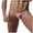Red, variant on WTXUE Mens Underwear | Briefs Men U- Thin Ice Wire Low-Waisted Underpants Comfortable Underwear | 1 Piece Red XL
