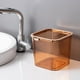 thumbnail image 5 of Desktop Clear Trash Can Plastic Trash Can Small Countertop Trash Can For Office Dresser Deals Of The Day Clearance Gifts For Womem/Men, 5 of 9