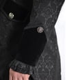 thumbnail image 4 of Manteau Rétro Gothique pour Hommes avec Boutons et Col Boutonné, 4 of 5