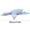 Blue, variant on Bright Colorful Giant Goose Plush Toy - Soft Huggable Stuffed Animal for Adults, Easter Decor, Cozy Long Body Pillow for Napping, Durable Home Decor Accent, Ideal Gift for All Occasions, 20in, Blue