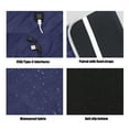 thumbnail image 6 of Portable Heated Seat Cushion, Heated Pad for Office Chair, Square Heating Pad, Universal Seat Warmer Heating Seat Pad for Outdoor Stadium Bleacher Camping Home Office Chair (Navy), 6 of 6