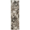 thumbnail image 2 of Nourison American Manor 2'2" x 7'6" Ivory Mocha Modern Indoor Rug, 2 of 7