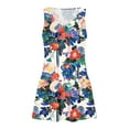 thumbnail image 3 of Womens Sleeveless Floral Sundress Casual Summer Dress Beach Vacation Dress Lightweight A-Line Tank Dresses, 3 of 6
