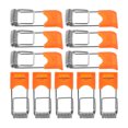 thumbnail image 1 of LOLIPPYY 50Pcs Recessed Lighting Fixture Spring Clips For Downlight Metal Secure Hold Commercial Use, 1 of 6