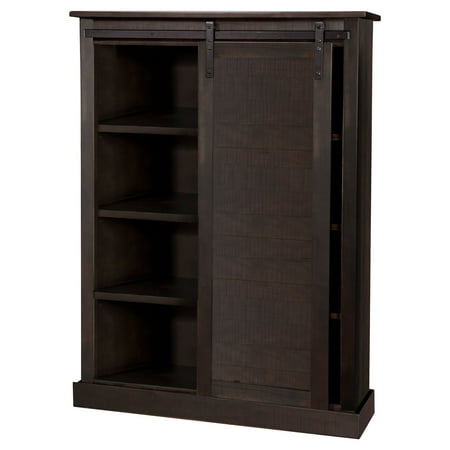 Sunny Designs Sunny Office 8 Shelf Barn Door Bookcase Walmart Com