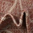 thumbnail image 3 of Unique Loom Outdoor Trellis Collection Area Rug - Gitter (10' Square Rust Red/Ivory), 3 of 6