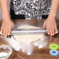 thumbnail image 4 of New Adjustable Stainless Steel Rolling Pin With  Removable Rings Dough, 4 of 5