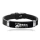 thumbnail image 5 of Nueva pulsera de animación My Hero Academia, brazaletes de silicona de titanio a la moda Midoriya Izuku Bakugou Katsuki, joyería para regalos de Fans, 5 of 5
