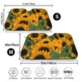 thumbnail image 3 of Uemuo Sunflowers 7 Pattern Accordion Car Windshield Sun Shade, Foldable Reflective Sun Visor for Car, Reflector Windshield Sunshade-Small, 3 of 7