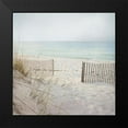 thumbnail image 2 of Pela Studio 20x20 Black Modern Framed Museum Art Print Titled - Beach Fence, 2 of 5