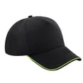 thumbnail image 1 of Beechfield Adults  Authentic 5 Panel Piped Peak Cap, 1 of 2