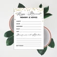 thumbnail image 6 of Inkdotpot Pack Of 50 Confetti Advice & Wishes For Retirement Party, Game Activity For Retirement Party Celebration, Guestbook Alternative 5X7 inches, 6 of 8