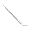 thumbnail image 2 of GOOHOCHY Nail Gel Polish Removal Tool Metal Silver For Travel And Home Use 1Pack, 2 of 8