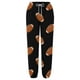 thumbnail image 3 of WILLBEST Pantalones Casuales para Mujer con Estampado de Rugby, Bolsillos Sueltos, Cintura Alta, Tiras En el Tobillo, para Un Estilo y Comodidad Diarios. Extra Grande, 3 of 3