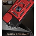 thumbnail image 5 of Xilaimitoo for iPhone 8 Case, iPhone 7 Case with Slide Camera Cover, Full Body Military-Grade Case with Upgrade Kickstand for iPhone 8/iPhone7, Red, 5 of 7