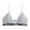 Grey, variant on Bras for Women,Athletic Triangle Bralette Light Support Comfort Soft Lined Wirefree Bra Top for,Sports Bras for Women,Grey,S