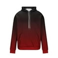 thumbnail image 5 of BSDJILFG Fleece Hoodies for Men Pullover Graphic Sweatshirt Athletic Casual Gradient Color Workout Hoodies with Kangaroo Pockets, 5 of 5