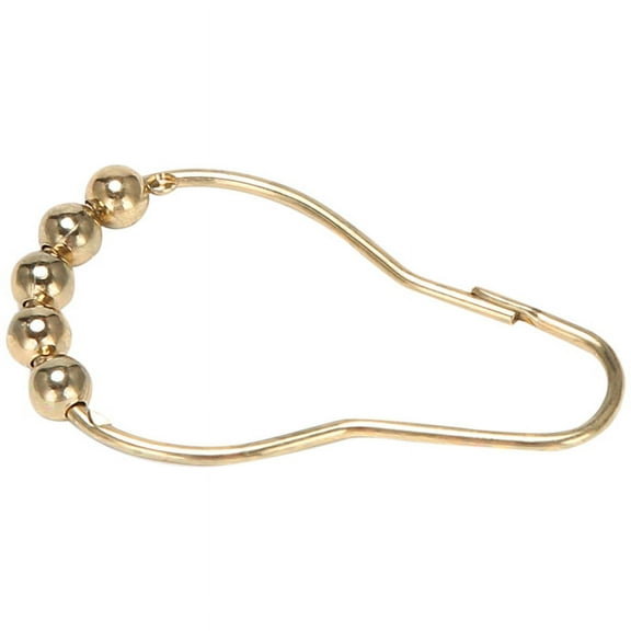 12 * Shower curtain hook-gold