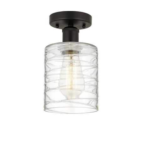 

Innovations Lighting 616-1F-13-5 Cobbleskill Semi-Flush Cobbleskill 5 Wide Semi-Flush