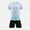 White, variant on NAISIBABY Boys Outfit Sets Size 6, Basketball Jersey Shirt Elastic Waist Shorts Quick Drying Summer Sports Outfits 2-Piece Light Blue(5-13T)