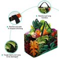 thumbnail image 3 of Tropical Plants Large Capacity Reusable Foldable Beach Bag | Oxford Cloth Beach Bag, Laundry Organizer, and Decorative Box, 3 of 7