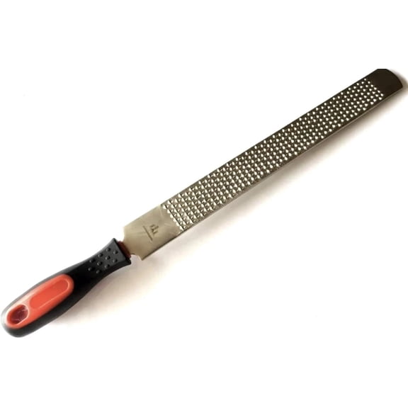 MT Horseshoe File, Double-Sided Hoof Rasp with Handle, Farrier Tool for Animals, 17"