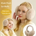 thumbnail image 7 of Adjustable Winter Ear Muffs for Women & Men – Foldable Faux Fur Earmuffs, Fluffy Ear Warmers for Cold Weather, 7 of 7