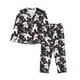 thumbnail image 1 of Fotbe Cute Poodle Dog Conjunto de Pijama de Manga Larga para Mujer con Estampado, Ropa de Dormir de 2 Piezas, Conjunto de Casa Suave y Cómodo con Bolsillos-Medium, 1 of 7