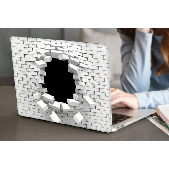 KSK KAISHEK Plastic Hard Shell Case for 2022/2021/2020/2019/2018 Released MacBook Air 13" Touch ID + Black Keyboard Cover Model: A2337 m1&A2179&A1932 Creative A 20