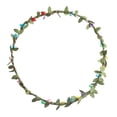 thumbnail image 2 of simhoa Couronne de Cheveux Bandeau Forme Ronde Guirlande de Fleurs de Mariage Forêt Fraîche et Multi, 2 of 7