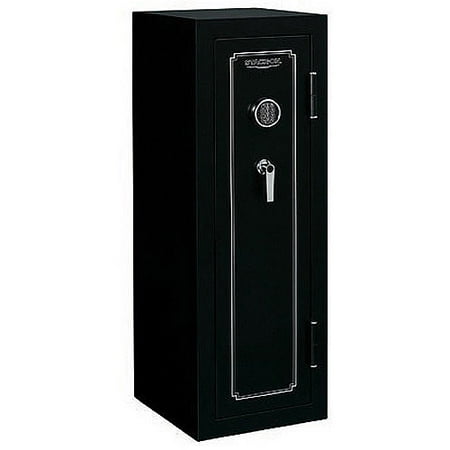 Stack-On 14 Gun Fire Resistant Security Safe with Electronic Lock FS-14-MB-E, Matte (Best Home Security Gun)