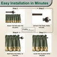 thumbnail image 4 of Park Designs Green Northern Exposure Valance 14"L, 4 of 6