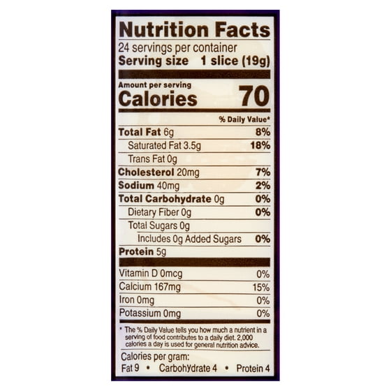 Great Value Swiss Cheese Nutrition Facts Runners High Nutrition